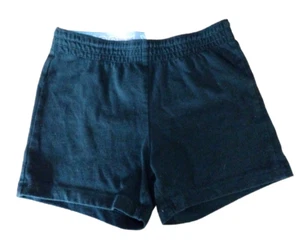 Wonder Nation Girls Black Shorts XS/XCH(4-5) Elastic Waist Pull-on - Picture 1 of 3