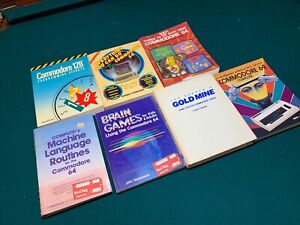 HUGE LOT Commodore 64 128 Books  programming, 1001, machine language, gold mine