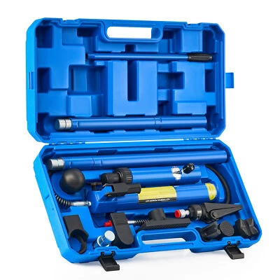 OMT 12 Ton Porta Power Hydraulic Jack Body Frame Repair Kit with Storage Case - Image 1 of 4