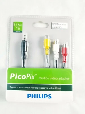 PHILIPS PicoPic Audio/Video Adapter Cable 0.3m / 1 Ft - image 1 of 3