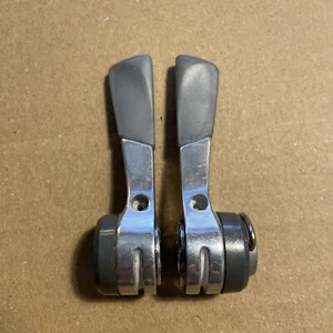 NOS Vintage Shimano LX Friction Shifter Lever Set Japan down tube Touring Road - Picture 1 of 8