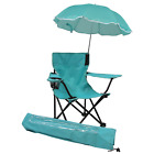 KIDS ONLY Beach Baby Umbrella Chair with Matching Shoulder Bag, Cup Holders, Ste
