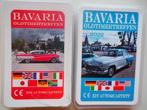 Cuarteto Coche 2 Juegos Baviera Encuentro Oldtimer 2019 y 2022 - Imagen 1 de 1