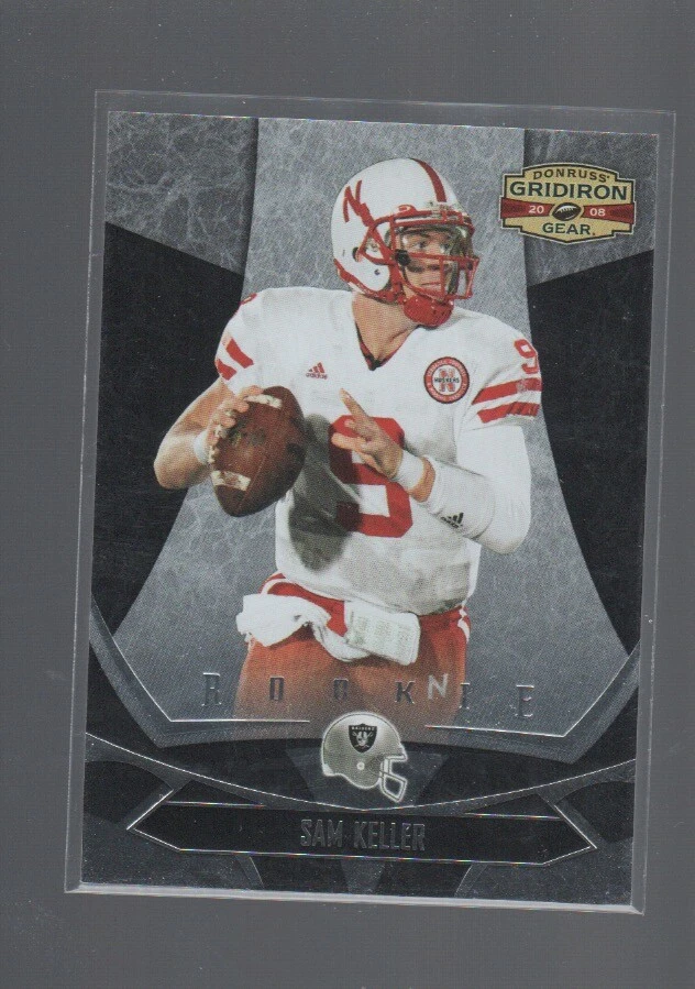SAM KELLER 2008 DONRUSS GRIDIRON GEAR ROOKIE #186 /999 - Image 1 of 1