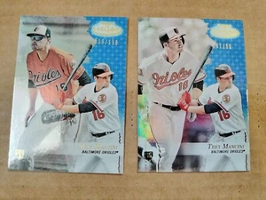 2 Trey Mancini RC Rookie 2017 Topps Gold Label Blue Class 1 /150 & Class 3 /50 - Bild 1 von 2