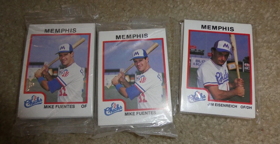 Lot of 3 1987 Pro Cards Memphis Minor League Team Card Sets - Image 1 of 1