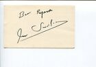 Tony Sandler Jazz Swing Actor Singer Sandler and Young Signed Autograph