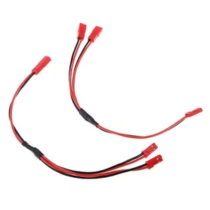 Rc JST Y Parallel Cable, Splitter 1 Male to 2 Female & 1 Female to 2 Male - Picture 1 of 4