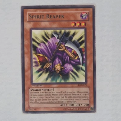 YuGiOh Spirit Reaper PGD-076 Pharaonic Guardian Rare 1st Edition - Image 1 of 2
