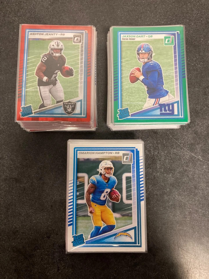 Pandora roja de novato con clasificación de fútbol americano Donruss 2025 y más tarjetas - Elige - Envío gratuito Foto 1 de 1