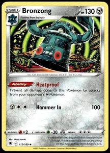 Bronzong 112/189 SWSH10: Astral Radiance Pokemon - Picture 1 of 2