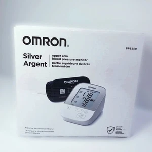 Monitor de presión arterial de brazo superior Omron Silver BP5250 - uso preciso y fácil - Imagen 1 de 5