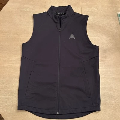 Under Armour Golf Vest Congressional Country Club Men’s Medium Black - Image 1 of 4