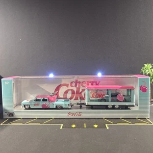 M2 Machines Coca Cola 1973 Chevrolet Cheyenne Super 30 1985 Chevrolet Camaro... - Picture 1 of 4