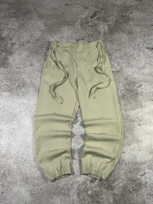 Elegantes Pantalones Para Mujer Beige con Cordón Blumarine Metal Logo Talla S Foto 1 de 4