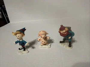 Rudolph Island of Misfits Spotted Elephant, Hermie und Cornelius Figuren - Bild 1 von 4