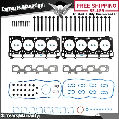 Juego de pernos de junta de culata para Jeep Grand Cherokee Ram Chrysler Dodge 6,4 L V8 2011-20 Foto 1 de 4