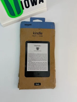 Amazon Kindle E-Reader 6" 11th Gen 16GB Wi-Fi Model RS23CV Black - NEW SEALED - Image 1 of 4