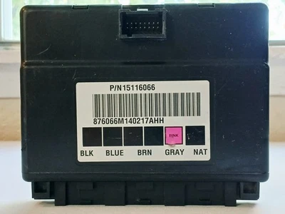 2003-07 Silverado Escalade Suburban Tahoe Yukon Body Control Module 15116066 - Image 1 of 4