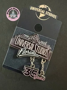 Universal Studios Florida Orlando 35 Years 35th Anniversary Dangle 1990 2025 Pin - Picture 1 of 1