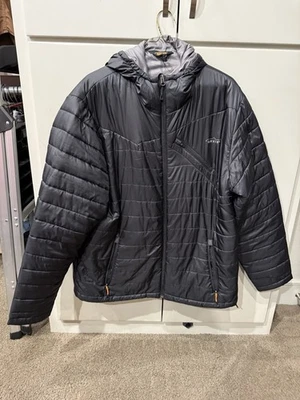 Orvis Trout Bum Black Puffer Coat XL Jacket Men’s - Image 1 of 3