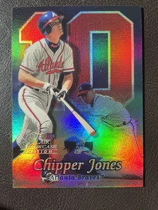 Chipper Jones 1999 Flair Showcase fila 4, asiento 2 - Imagen 1 de 2