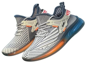 NUEVOS ZAPATOS DEPORTIVOS LIGEROS CÓMODOS PARA HOMBRE BOTAS CAMINAR CORRER DEPORTES GIMNASIO ZAPATOS - Imagen 1 de 7