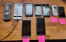 Lot of 9 iPhone A1533, Motorola Z Droid RAZR, LG-D415 Cellphones SEE PHOTO