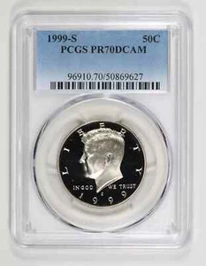 1999 S Half Dollars Kennedy PCGS PR-70 DCAM - Picture 1 of 2