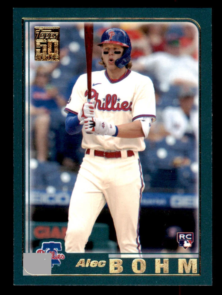 2021 Topps Archives #201 Alec Bohm RC - Image 1 of 2
