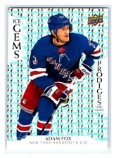 🔥 2023-24 UD TIM HORTONS ICE GEMS ADAM FOX SSP INSERT CARD # IG5-Rare 