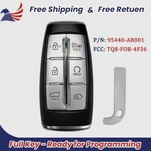 for 2022 - 2025 Genesis GV70 Smart Remote Key Fob 6B - TQ8-FOB-4F36 95440-AR001 - Foto 1 di 7