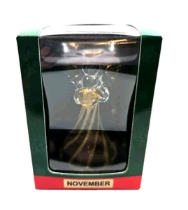 Neu Engel Ornament Kurt Adler Kristall Geburtsstein November Deko Sammlerstück - Bild 1 von 10