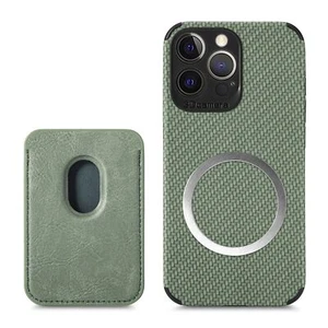 Etui Portefeuille Magnétique pour iPhone 11 12 13 Pro Max X Xr Xs Max 8 Chargeur Sans Fil - Photo 1 sur 16
