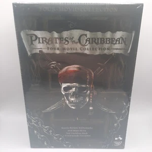 Pirates of the Caribbean Four-Movie Collection DVD Region 2 Brand New Sealed - Picture 1 of 4