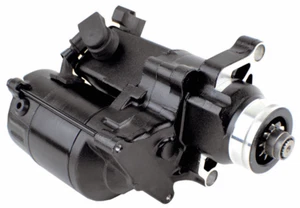 Black 1.4Kw Starter Motor 07-17 Harley Dyna Softail FLT Twin Cam 31619-06 17038 - Picture 1 of 1