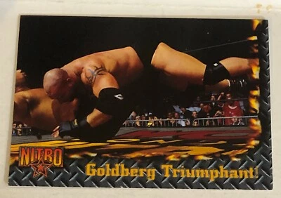 Goldberg Triumph WCW NWO Wrestling Trading Card  1999 #65 - Image 1 of 2