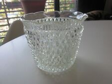 Elegant Glass Ice Bucket