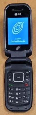 Teléfono celular plegable LG 440G / LG440G - negro (TracFone) Foto 1 de 4
