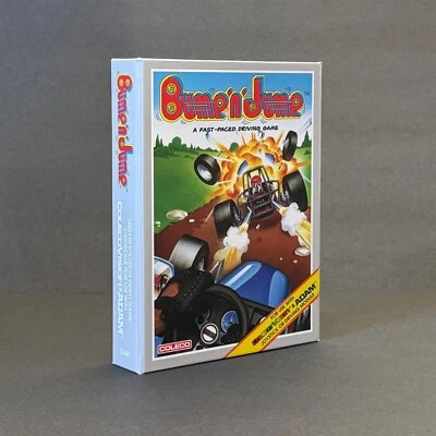 ColecoVision BUMP'N'JUMP repro box - sturdy high quality boxes with foam tray - Image 1 of 3