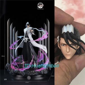 JZ Studio Bleichmittel Kuchiki Byakuya Harzmodell bemalte Statue auf Lager 1/8 LED GK - Bild 1 von 6
