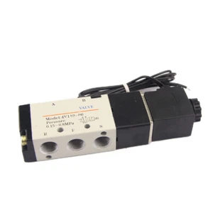 Solenoid Valve 4V110-06 for AirTAC DC 24V 1/8" BSPT 2 Way 5 Position - Picture 1 of 13