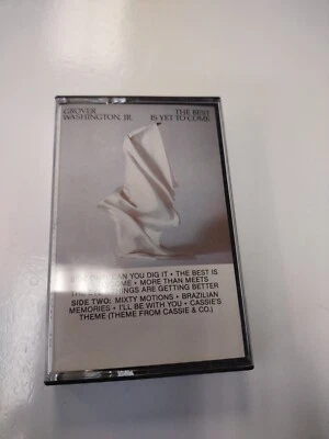 GROVER WASHINGTON JR - THE BEST IS YET TO COME - CASSETTE TAPE LIKE NEW OOP  - Image 1 of 3