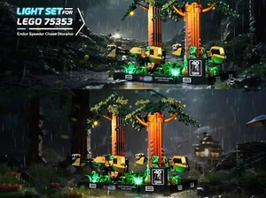 BRICKBUMS LED LICHT SET FÜR LEGO 75353 ENDOR SPEEDER CHASE DIORAMA NEU - Bild 1 von 4