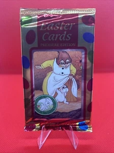 1 Factory Sealed Pack - Easter Cards Premiere Edition Rare Vintage Fleer 1995 - Picture 1 of 2