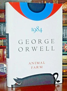 1984  & Animal Farm  (2In1)  by  George Orwell  Brand  New  Hardcover  Edition - Picture 1 of 3