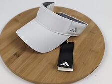 Adidas Golf Mens Tour Visor Adjustable Hat Cap White 