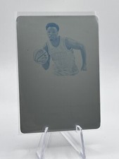 2020-21 Panini Flawless Cyan Printing Plate 1/1 #11 Jae'Sean Tate Rockets