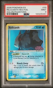 Pokemon Relicanth Reverse Holo - Holon Phantoms - 30/110 - PSA 9 - Picture 1 of 2