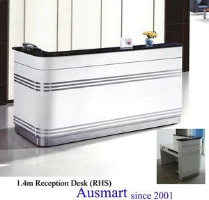 High gloss 1.4 meter long or 2.8 meter long reception desk home office Desk - Picture 1 of 12